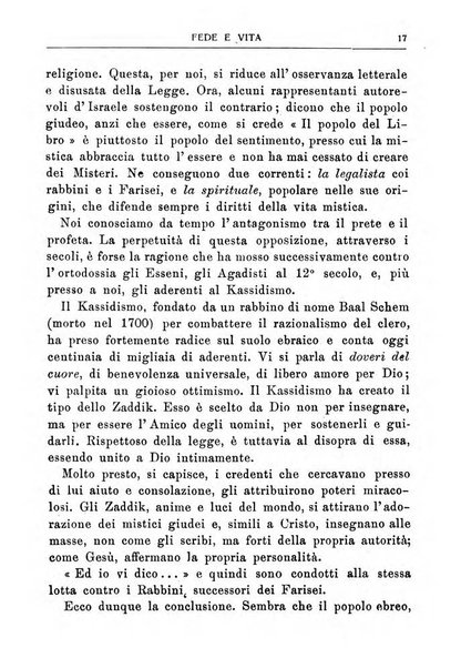 Fede e vita bollettino della Federazione italiana degli studenti per la cultura religiosa