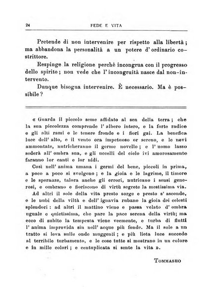 Fede e vita bollettino della Federazione italiana degli studenti per la cultura religiosa