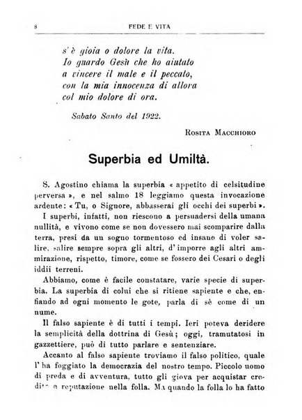 Fede e vita bollettino della Federazione italiana degli studenti per la cultura religiosa