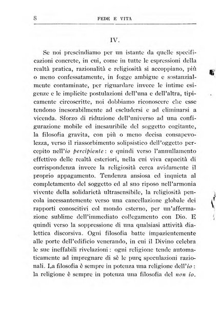 Fede e vita bollettino della Federazione italiana degli studenti per la cultura religiosa