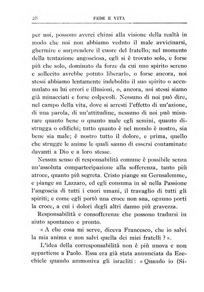 Fede e vita bollettino della Federazione italiana degli studenti per la cultura religiosa