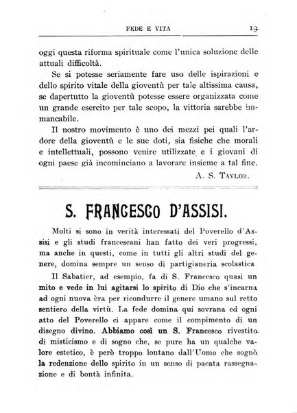 Fede e vita bollettino della Federazione italiana degli studenti per la cultura religiosa