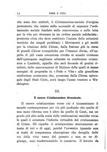 Fede e vita bollettino della Federazione italiana degli studenti per la cultura religiosa