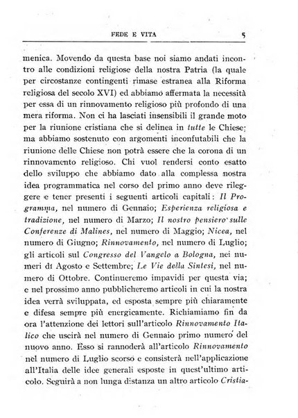 Fede e vita bollettino della Federazione italiana degli studenti per la cultura religiosa