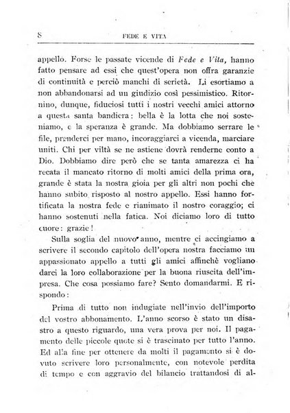 Fede e vita bollettino della Federazione italiana degli studenti per la cultura religiosa