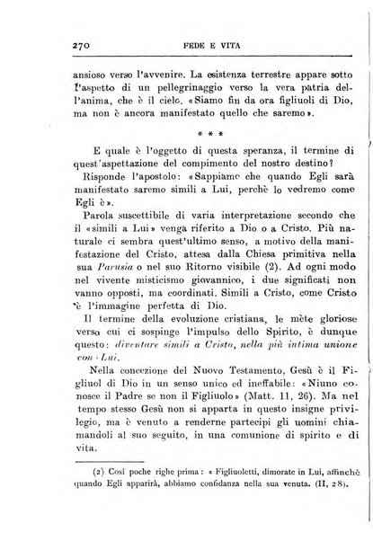 Fede e vita bollettino della Federazione italiana degli studenti per la cultura religiosa