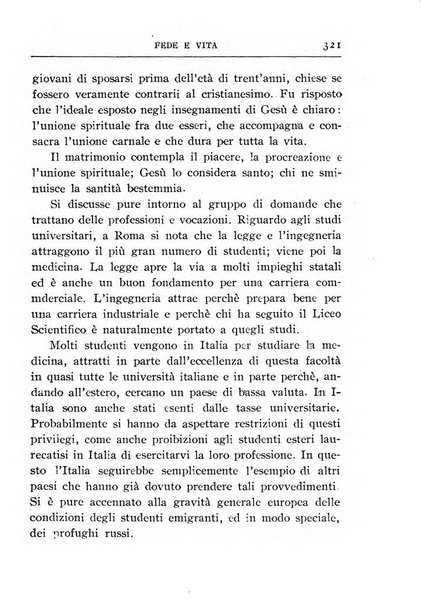 Fede e vita bollettino della Federazione italiana degli studenti per la cultura religiosa