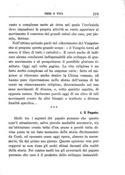 Fede e vita bollettino della Federazione italiana degli studenti per la cultura religiosa