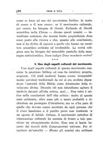 Fede e vita bollettino della Federazione italiana degli studenti per la cultura religiosa