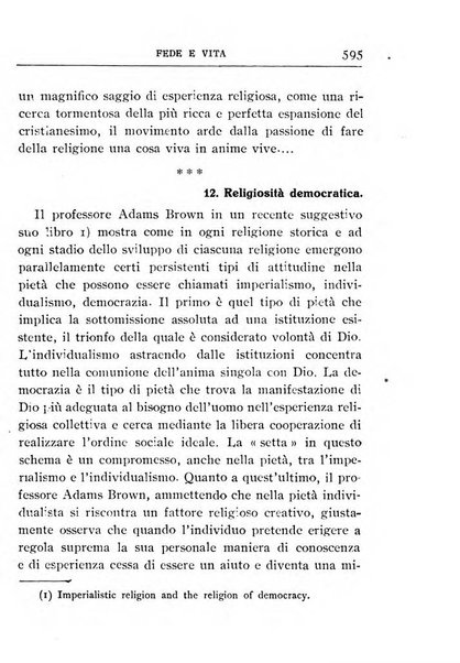 Fede e vita bollettino della Federazione italiana degli studenti per la cultura religiosa