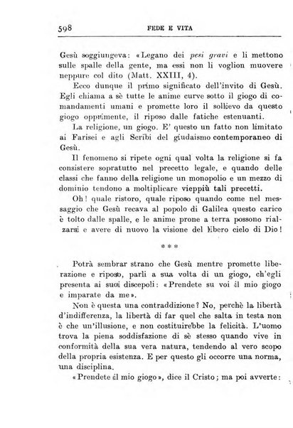 Fede e vita bollettino della Federazione italiana degli studenti per la cultura religiosa