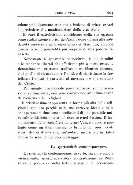 Fede e vita bollettino della Federazione italiana degli studenti per la cultura religiosa