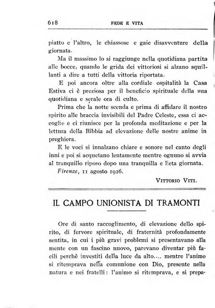 Fede e vita bollettino della Federazione italiana degli studenti per la cultura religiosa