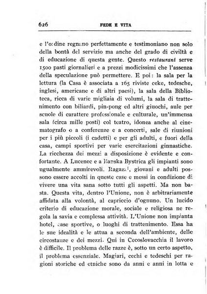 Fede e vita bollettino della Federazione italiana degli studenti per la cultura religiosa