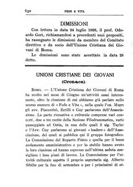 Fede e vita bollettino della Federazione italiana degli studenti per la cultura religiosa