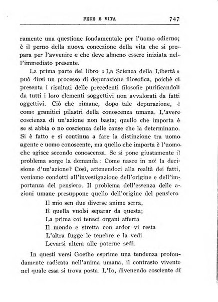 Fede e vita bollettino della Federazione italiana degli studenti per la cultura religiosa