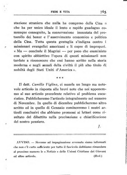 Fede e vita bollettino della Federazione italiana degli studenti per la cultura religiosa