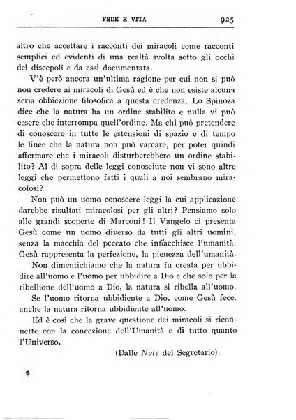 Fede e vita bollettino della Federazione italiana degli studenti per la cultura religiosa