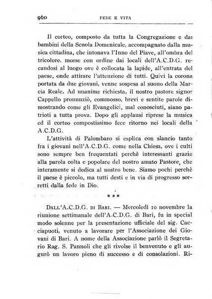 Fede e vita bollettino della Federazione italiana degli studenti per la cultura religiosa