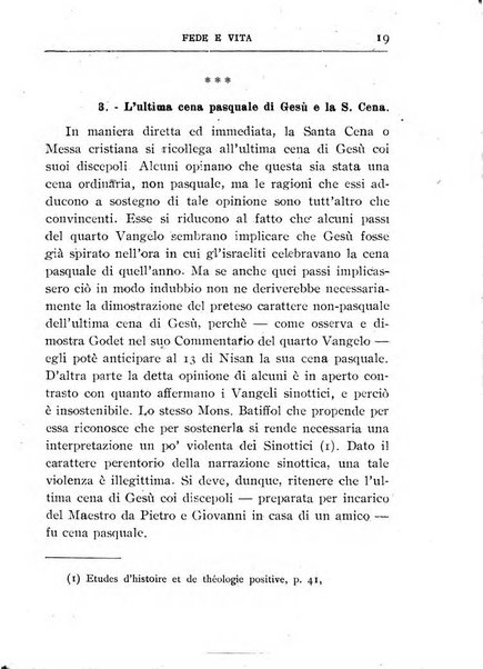 Fede e vita bollettino della Federazione italiana degli studenti per la cultura religiosa