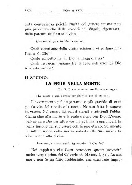 Fede e vita bollettino della Federazione italiana degli studenti per la cultura religiosa