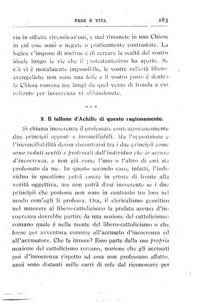 Fede e vita bollettino della Federazione italiana degli studenti per la cultura religiosa