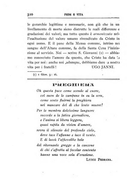 Fede e vita bollettino della Federazione italiana degli studenti per la cultura religiosa