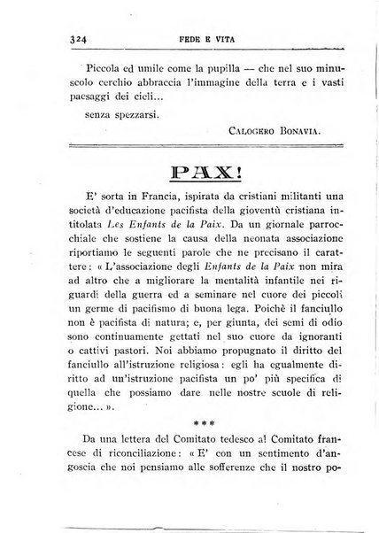 Fede e vita bollettino della Federazione italiana degli studenti per la cultura religiosa