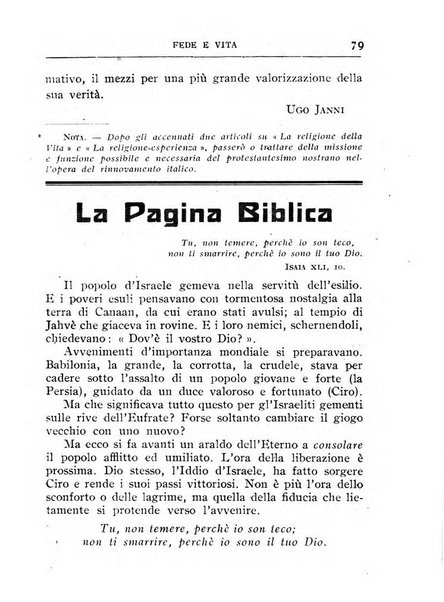 Fede e vita bollettino della Federazione italiana degli studenti per la cultura religiosa