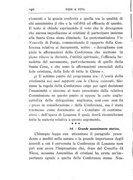 Fede e vita bollettino della Federazione italiana degli studenti per la cultura religiosa