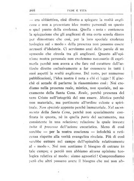 Fede e vita bollettino della Federazione italiana degli studenti per la cultura religiosa