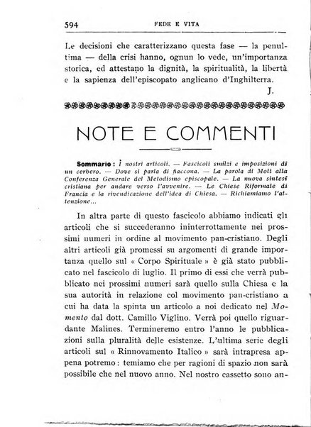 Fede e vita bollettino della Federazione italiana degli studenti per la cultura religiosa