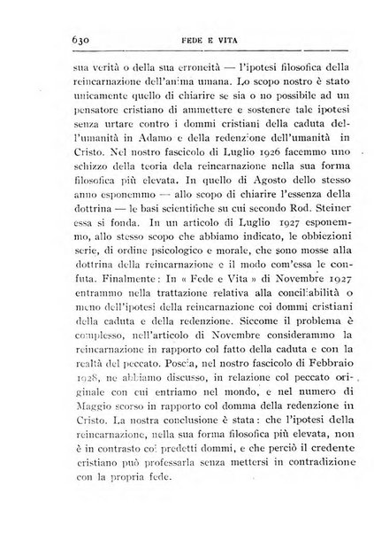 Fede e vita bollettino della Federazione italiana degli studenti per la cultura religiosa