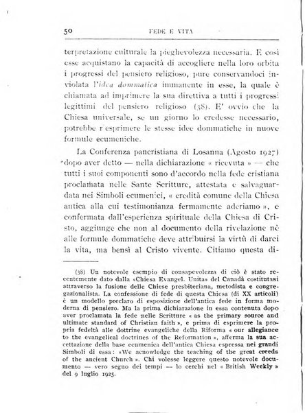 Fede e vita bollettino della Federazione italiana degli studenti per la cultura religiosa