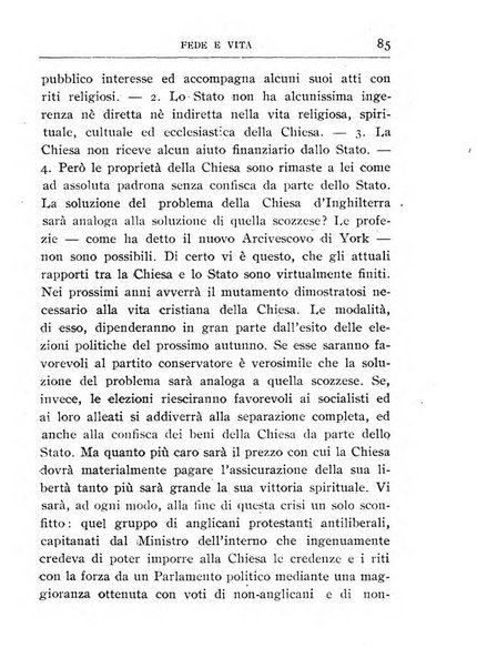 Fede e vita bollettino della Federazione italiana degli studenti per la cultura religiosa