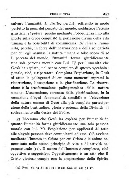 Fede e vita bollettino della Federazione italiana degli studenti per la cultura religiosa