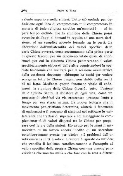 Fede e vita bollettino della Federazione italiana degli studenti per la cultura religiosa