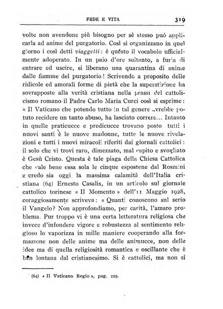 Fede e vita bollettino della Federazione italiana degli studenti per la cultura religiosa