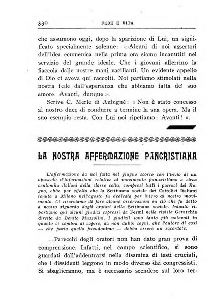 Fede e vita bollettino della Federazione italiana degli studenti per la cultura religiosa