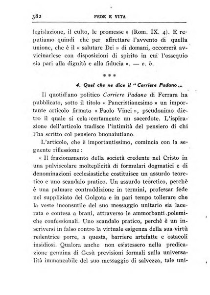 Fede e vita bollettino della Federazione italiana degli studenti per la cultura religiosa