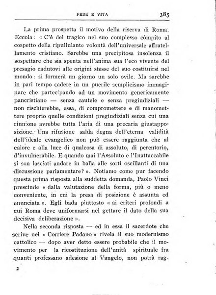 Fede e vita bollettino della Federazione italiana degli studenti per la cultura religiosa