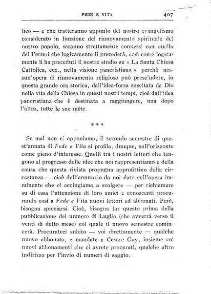 Fede e vita bollettino della Federazione italiana degli studenti per la cultura religiosa