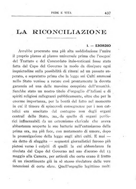 Fede e vita bollettino della Federazione italiana degli studenti per la cultura religiosa