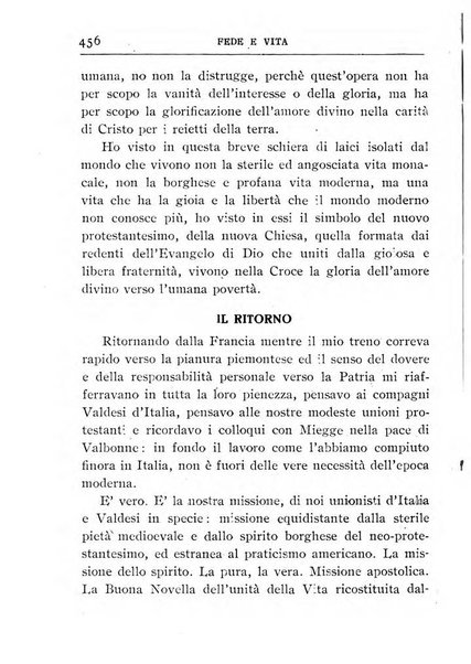 Fede e vita bollettino della Federazione italiana degli studenti per la cultura religiosa