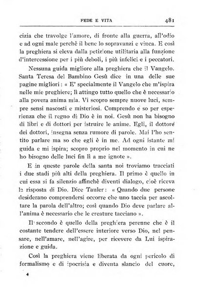 Fede e vita bollettino della Federazione italiana degli studenti per la cultura religiosa