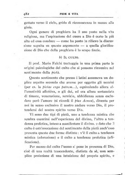 Fede e vita bollettino della Federazione italiana degli studenti per la cultura religiosa