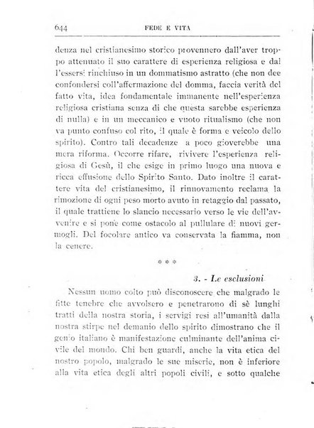 Fede e vita bollettino della Federazione italiana degli studenti per la cultura religiosa