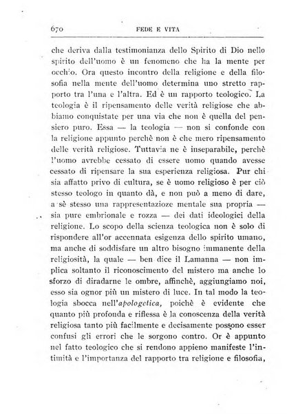 Fede e vita bollettino della Federazione italiana degli studenti per la cultura religiosa