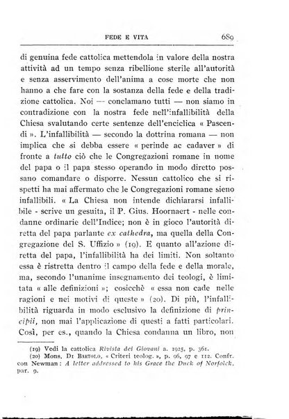 Fede e vita bollettino della Federazione italiana degli studenti per la cultura religiosa