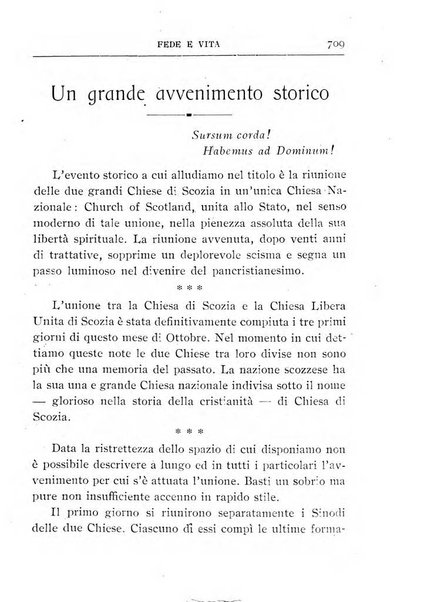 Fede e vita bollettino della Federazione italiana degli studenti per la cultura religiosa